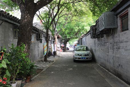 炒豆胡同 - 位于北京市東城區交道口地區，充滿歷史韻味的老北京胡同